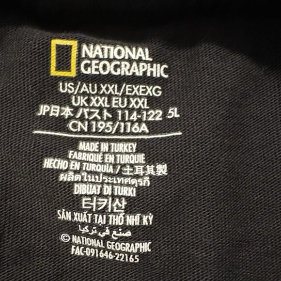 National Geographic Oceans Lifestyle Collection women T shirt xxl Boxy Sea Whale - Picture 4 of 7